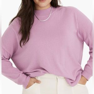 Madewell Ashbury Mock Neck Sweater